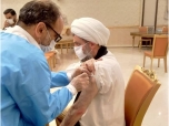آیت الله هادوی تهرانی دوز دوم واکسن کوو ایران برکت را دریافت کرد